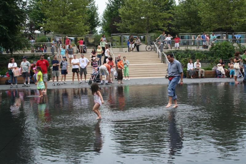 Fuente de la Corona, Chicago, Illinois, Estados Un...