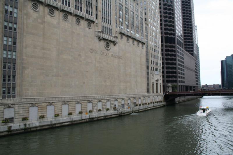 Wacker Drive, Chicago, Illinois, Estados Unidos, A...