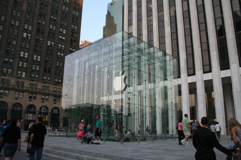 Apple Store, Manhattan, Nueva York, Estados Unidos...