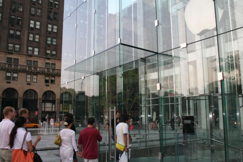 Apple Store, Manhattan, Nueva York, Estados Unidos...