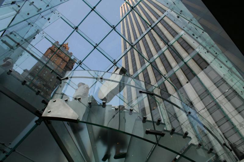 Apple Store, Manhattan, Nueva York, Estados Unidos...