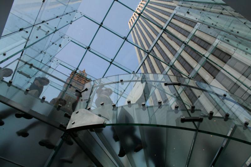 Apple Store, Manhattan, Nueva York, Estados Unidos...