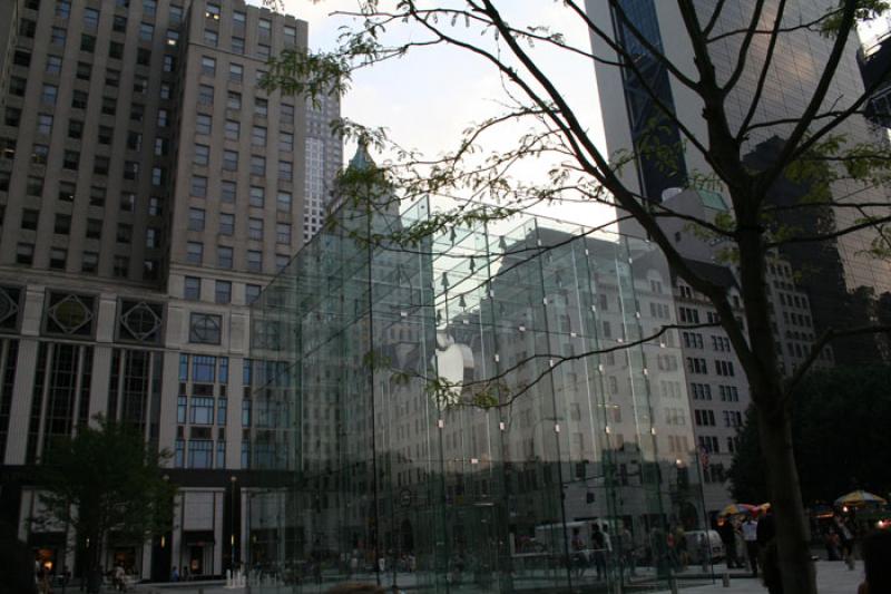 Apple Store, Manhattan, Nueva York, Estados Unidos...