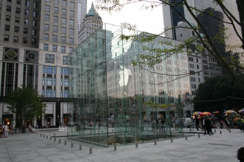 Apple Store, Manhattan, Nueva York, Estados Unidos...