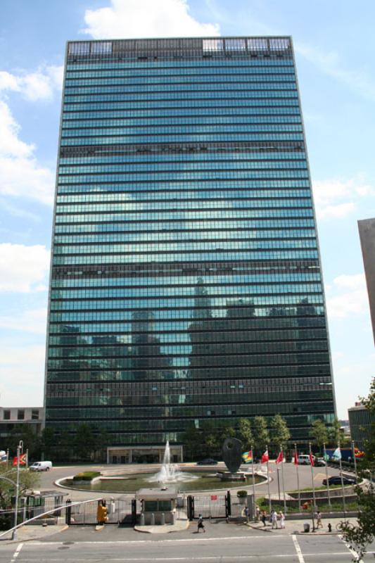 Sede de las Naciones Unidas, Manhattan, Nueva York...