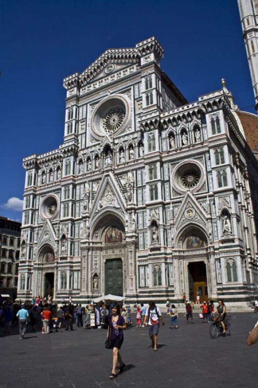 Santa Maria del Fiore, Florencia, Toscana, Italia,...