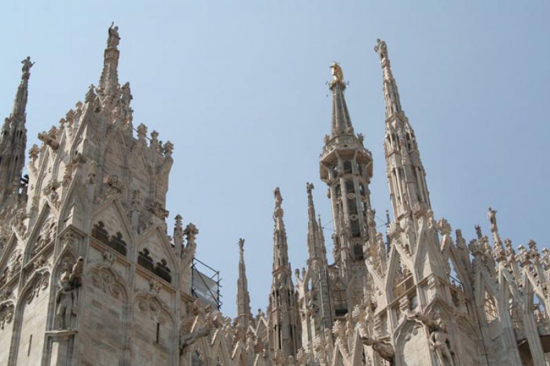 Catedral de Milan, Milan, Lombardia, Italia, Europ...