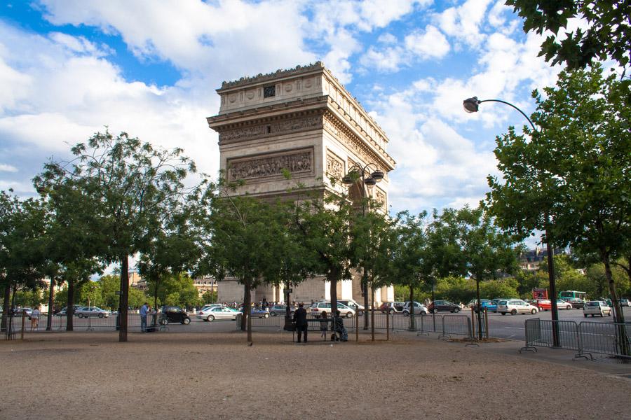 Arco de Triunfo, Paris, Francia, Europa Occidental