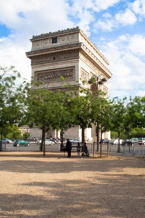 Arco de Triunfo, Paris, Francia, Europa Occidental