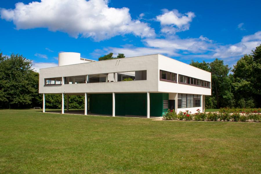 Villa Savoye, Poissy, Paris, Francia, Europa Occid...