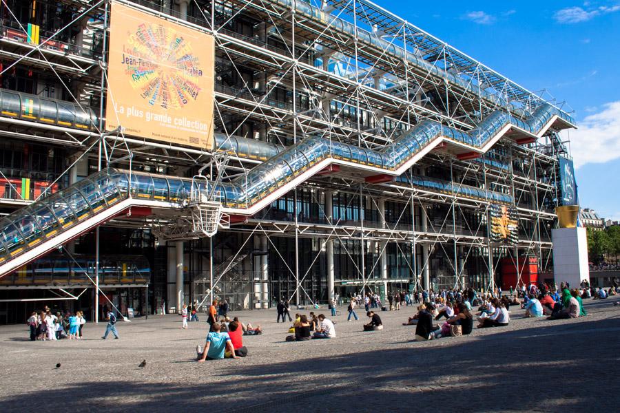 Centro Pompidou, Paris, Francia, Europa Occidental