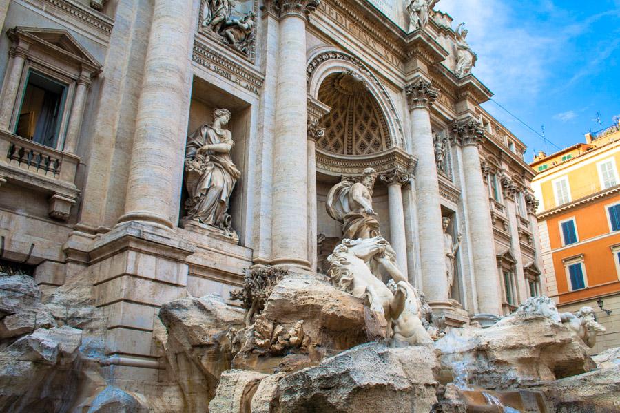 Fontana de Trevi, Lazio, Roma, Italia, Europa Occi...