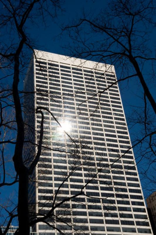 Edificio en Bryant Park, Midtown, Manhattan, Nueva...