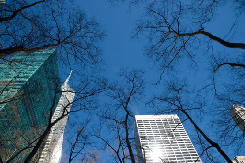 Banco de America en la Torre Uno, Midtown, Manhatt...