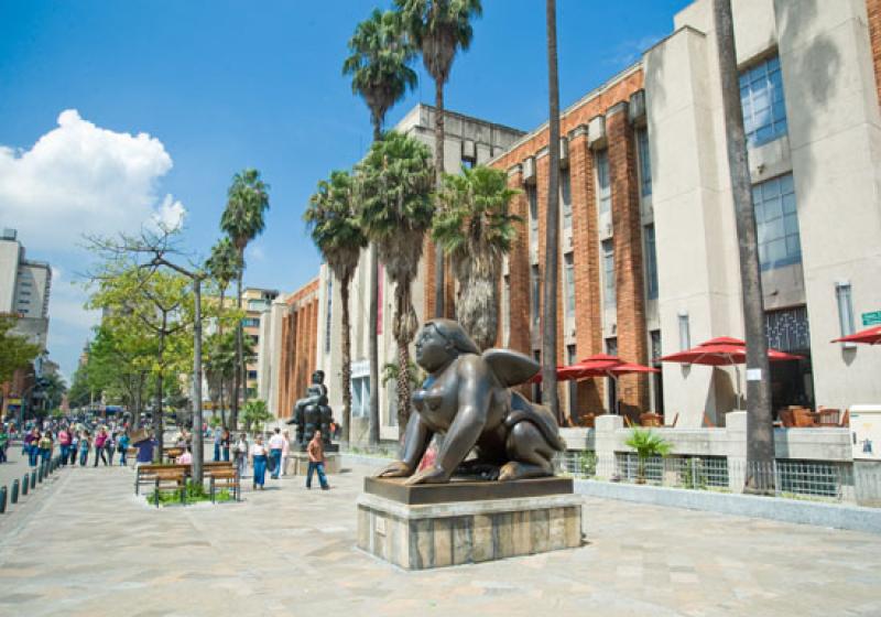 Museo de Antioquia, Esfinge, Medellin, Antioquia, ...