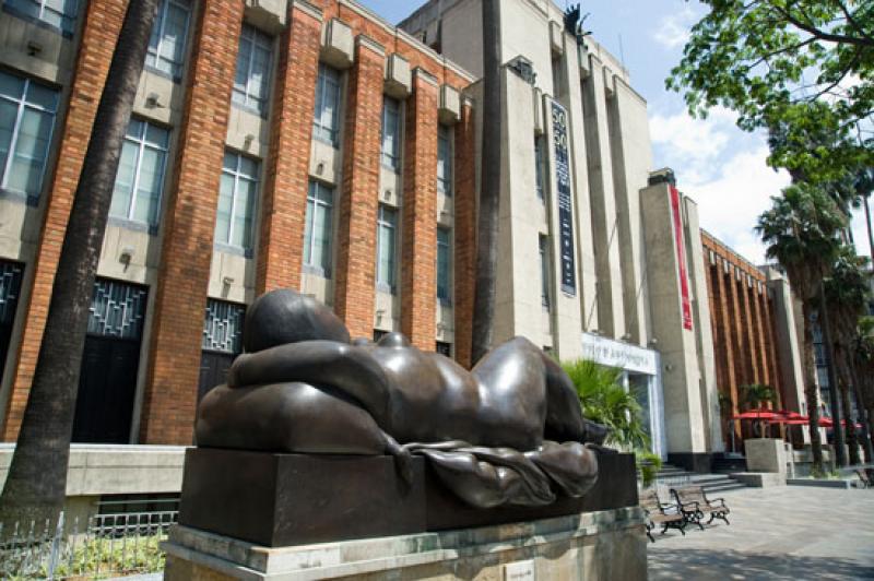 Museo de Antioquia, Mujer Reclinada, Medellin, Ant...