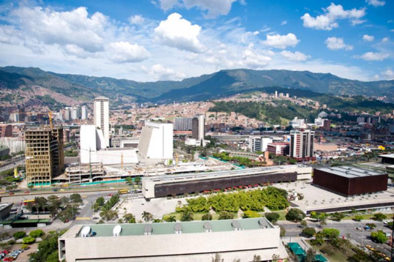 Panoramica de la Ciudad de Medellin, Antioquia, Co...