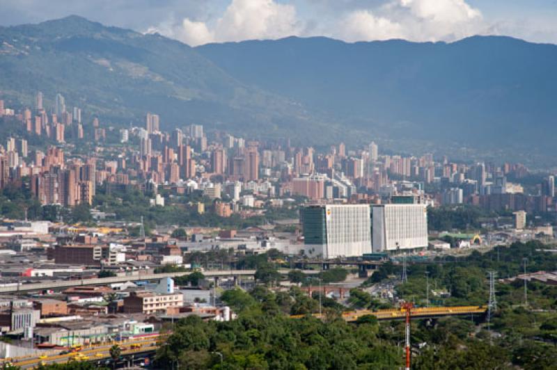 Panoramica de la Ciudad de Medellin, Antioquia, Co...