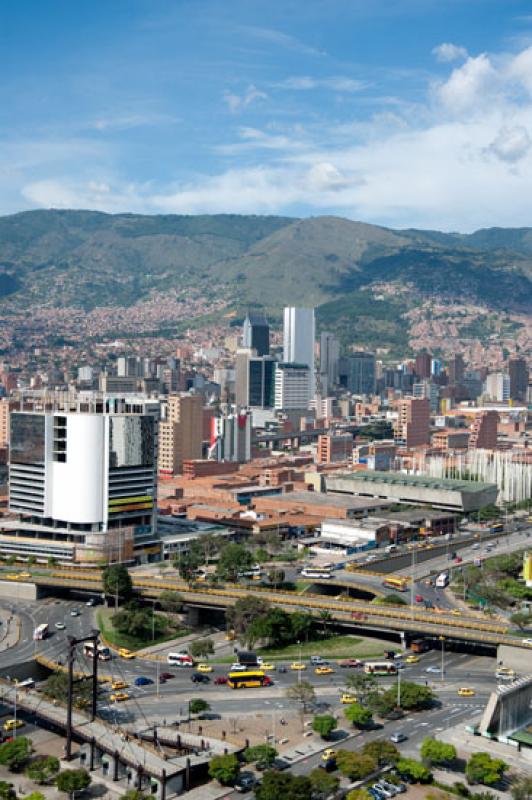 Panoramica de la Ciudad de Medellin, Antioquia, Co...