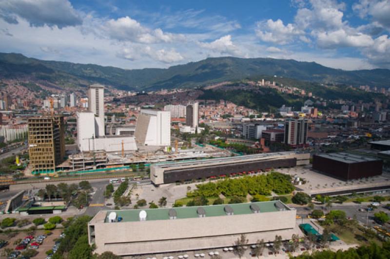 Panoramica de la Ciudad de Medellin, Antioquia, Co...