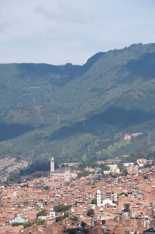 Panoramica de la Ciudad de Medellin, Antioquia, Co...