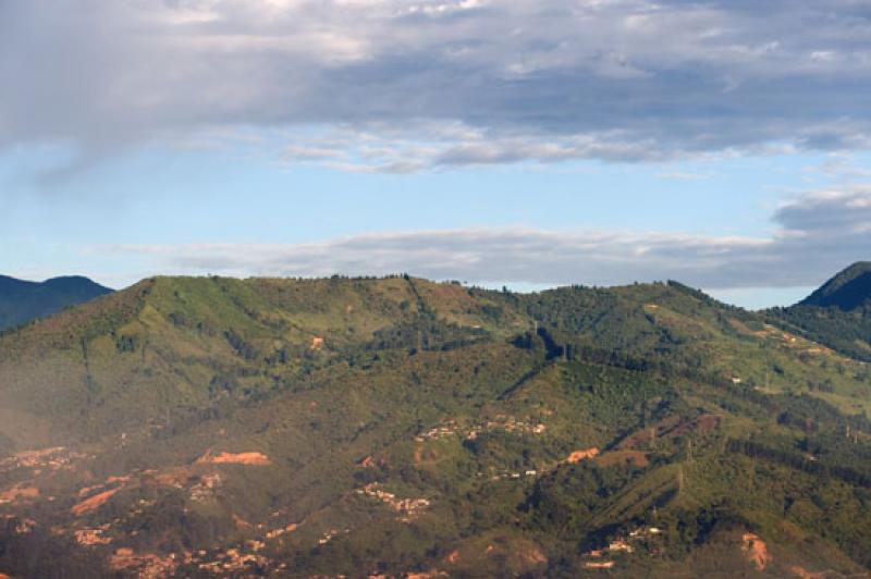 Valle de Aburra, Area Metropolitana de Medellin, M...