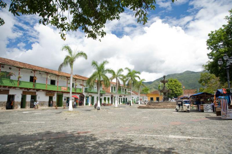 Parque Principal, Santa Fe de Antioquia, Antioquia...