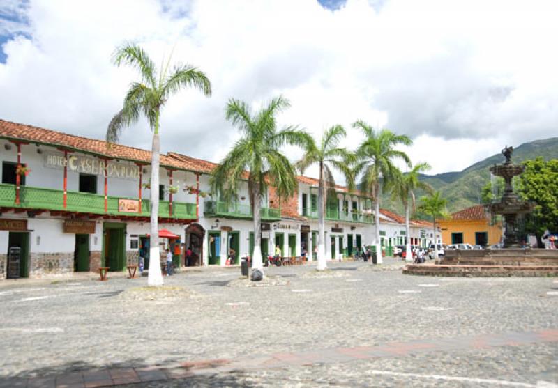 Parque Principal, Santa Fe de Antioquia, Antioquia...