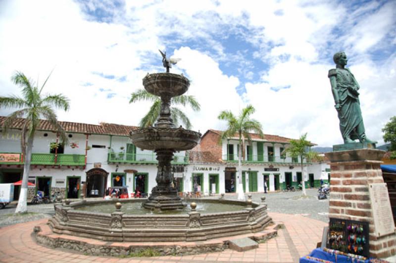 Parque Principal, Santa Fe de Antioquia, Antioquia...