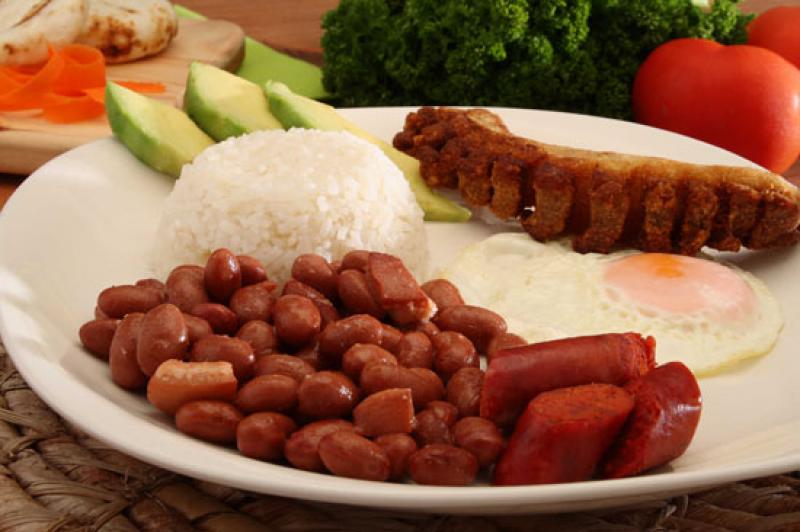 Bandeja Paisa, Antioquia, Colombia, Sur America