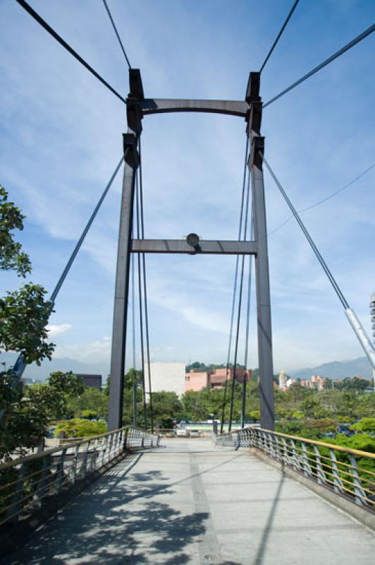 Puente Peatonal, Medellin, Antioquia, Colombia