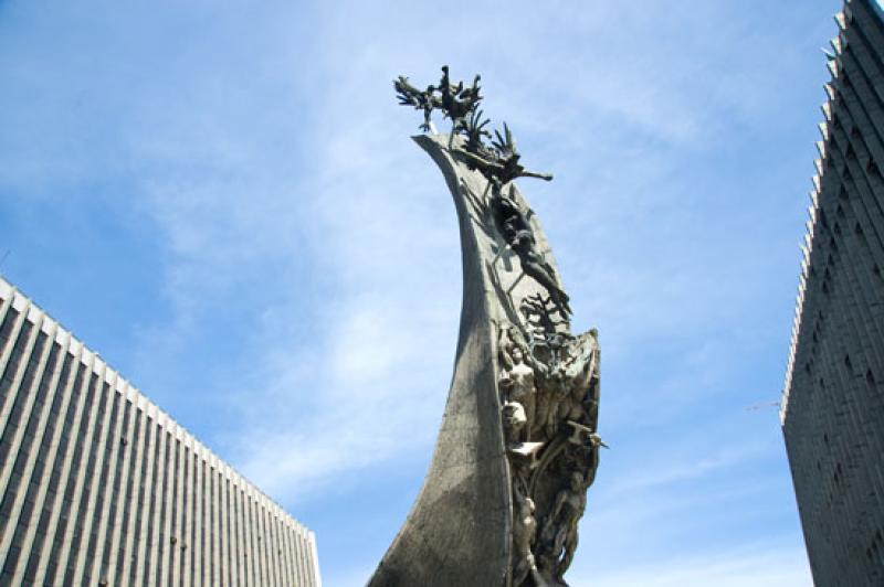 Monumento a la Raza, Medellin, Antioquia, Colombia