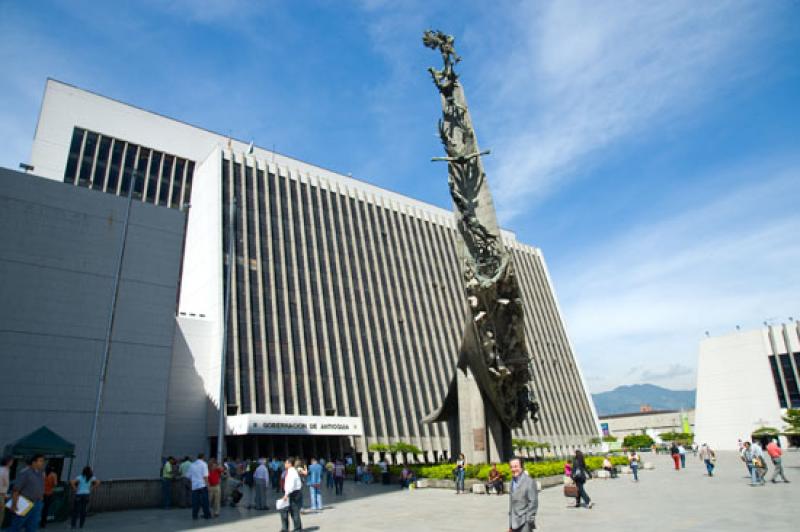 Monumento a la Raza, Medellin, Antioquia, Colombia