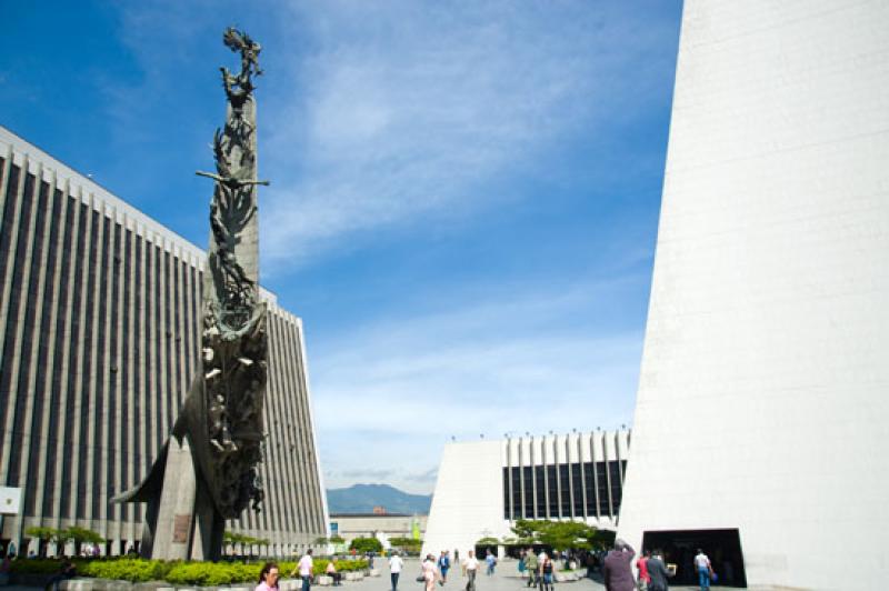 Monumento a la Raza, Medellin, Antioquia, Colombia