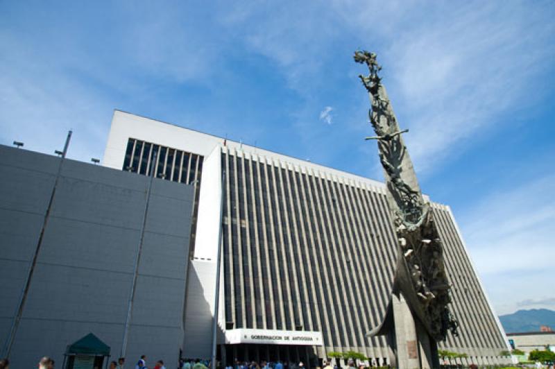 Monumento a la Raza, Medellin, Antioquia, Colombia