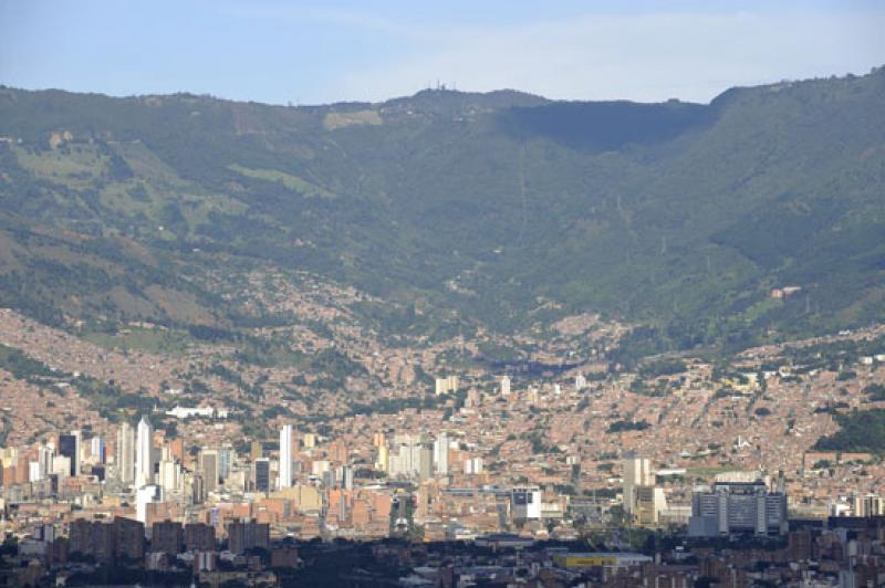 Panoramica de la Ciudad de Medellin, Antioquia, Co...