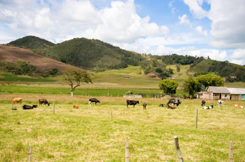 Paisaje de Boyaca, Tunja, Colombia