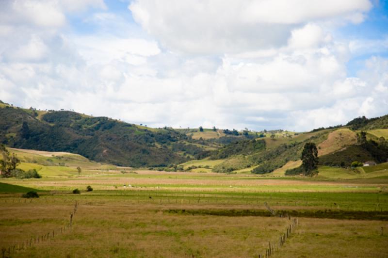 Paisaje de Boyaca, Tunja, Colombia