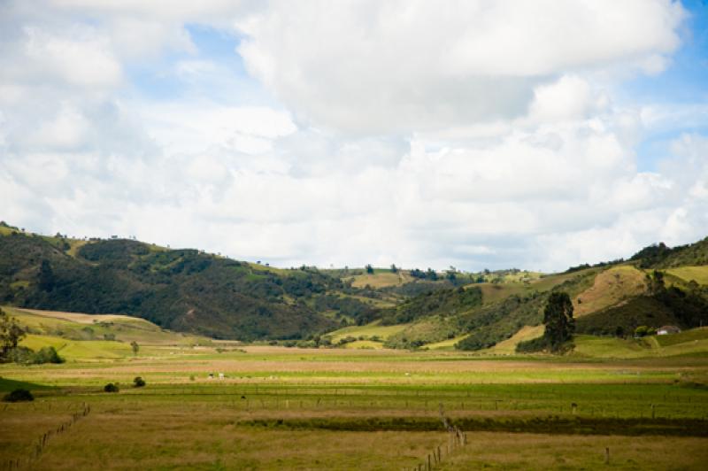 Paisaje de Boyaca, Tunja, Colombia