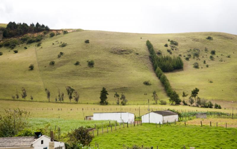 Paisaje de Cundinamarca, Bogota, Colombia