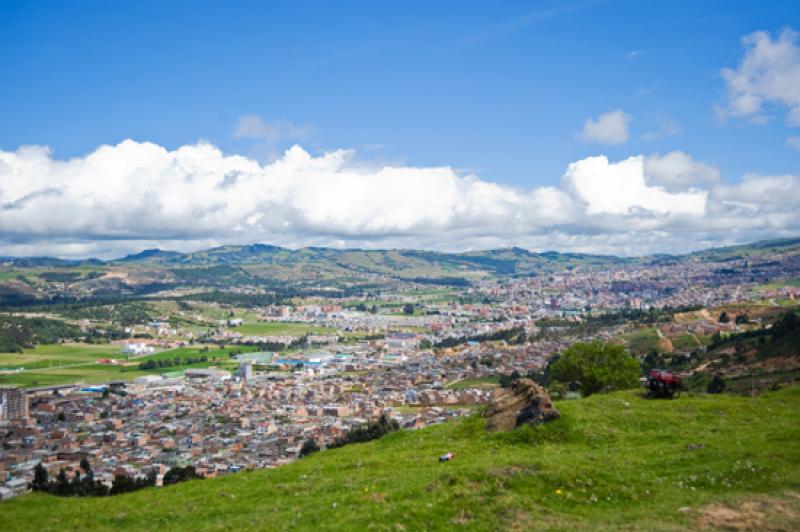 Panoramica de la Ciudad de Tunja, Boyaca, Colombia