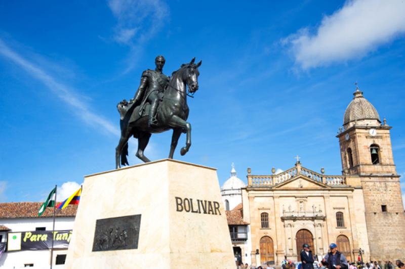 Monumento a Simon Bolivar, Tunja, Boyaca, Colombia