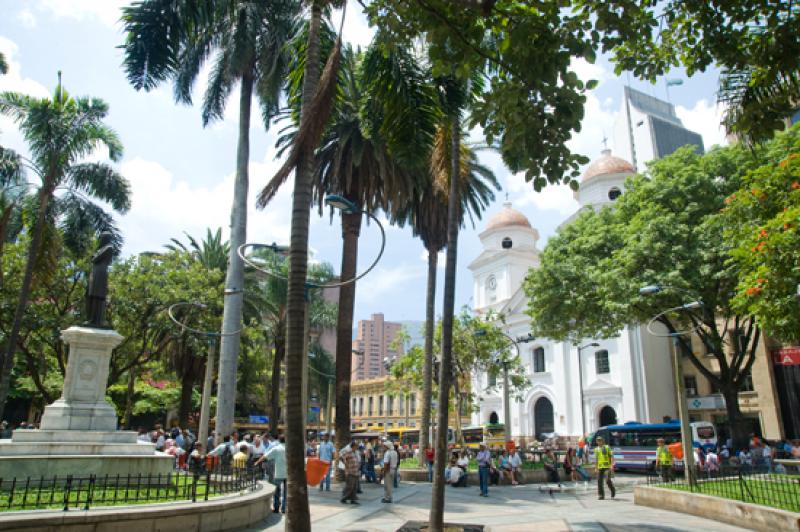 Parque Berrio, Medellin, Antioquia, Colombia