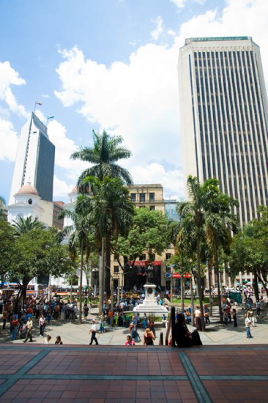 Parque Berrio, Medellin, Antioquia, Colombia