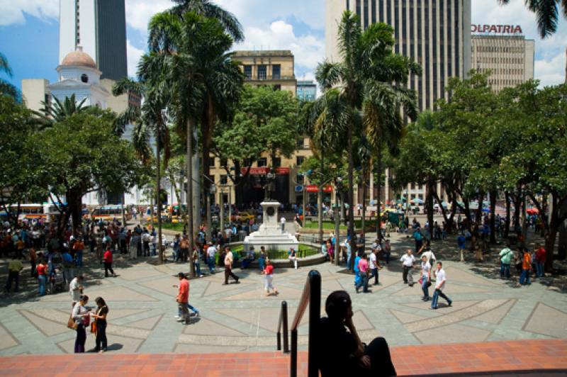 Parque Berrio, Medellin, Antioquia, Colombia