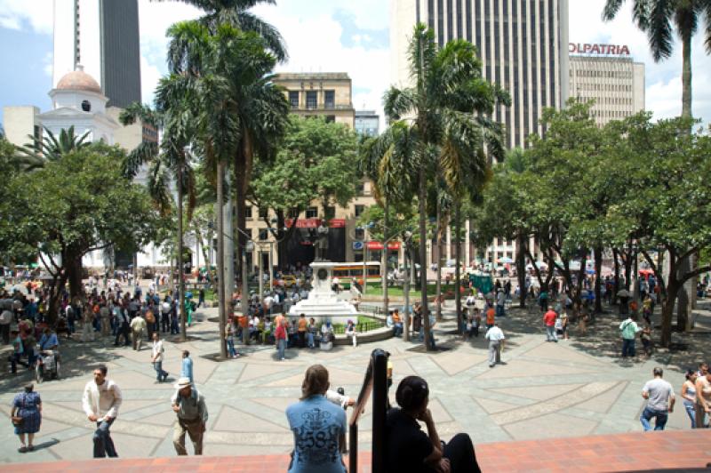 Parque Berrio, Medellin, Antioquia, Colombia