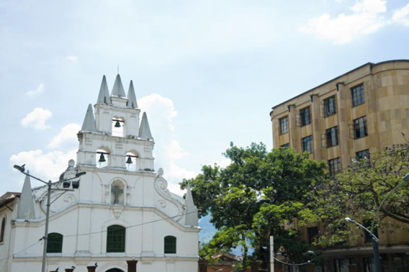 Iglesia de la Veracruz, Medellin, Antioquia, Colom...