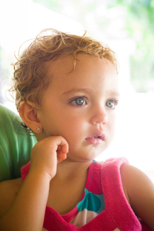 Rostro de una Bebe