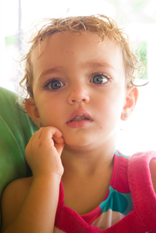 Rostro de una Bebe