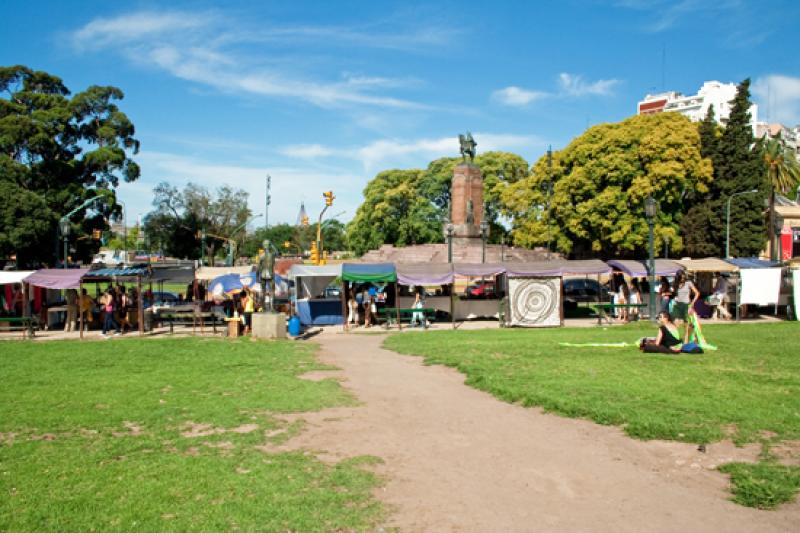 Plaza Francia, Recoleta, Buenos Aires, Argentina, ...